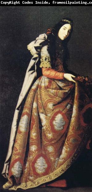 Francisco de Zurbaran Saint Casilda